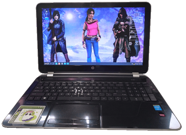 GIF of the HP Pavilion 15-n008tx laptop