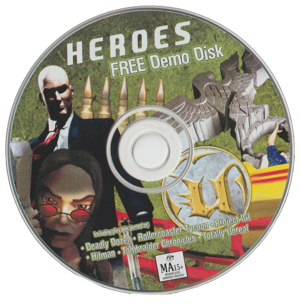 Image of the Heroes Demo Disc CD