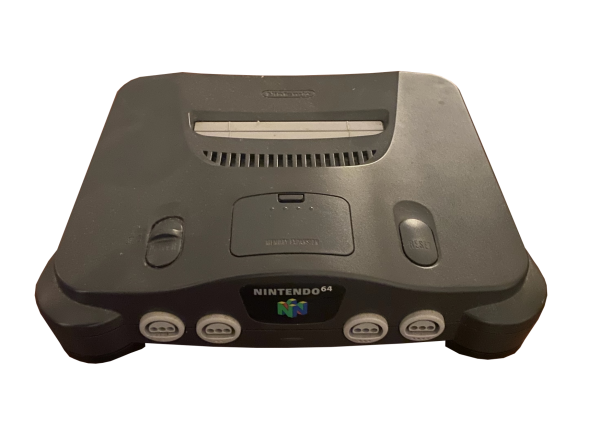 Photo of the Nintnedo 64 I gave to a friend