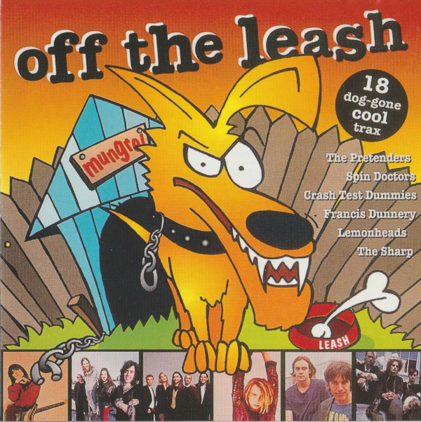 Leaflet album art from the compilation CD 'Off The Leash'
